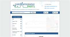 Desktop Screenshot of chromatographyparts.com